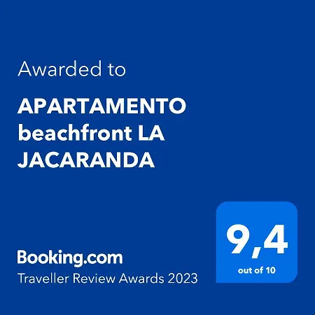 Beachfront La Jacaranda Apartment